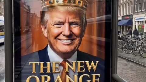 NOS NIEUWSBERICHT: TRUMP DE NIEUWE ORANJE KONING 👑