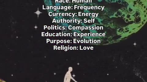 A New Earth Is Being Created