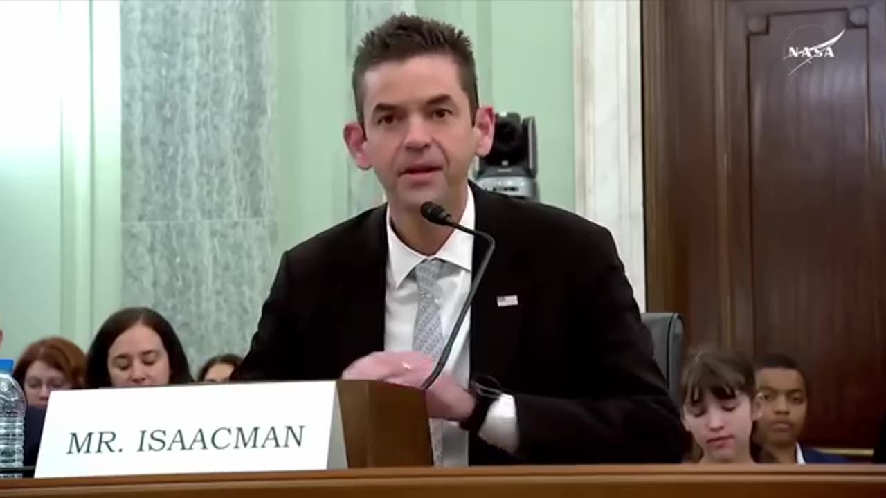Jared Isaacman’s POWER MOVE 💥 NASA Chief Confirmation Hearing Opening Statement!