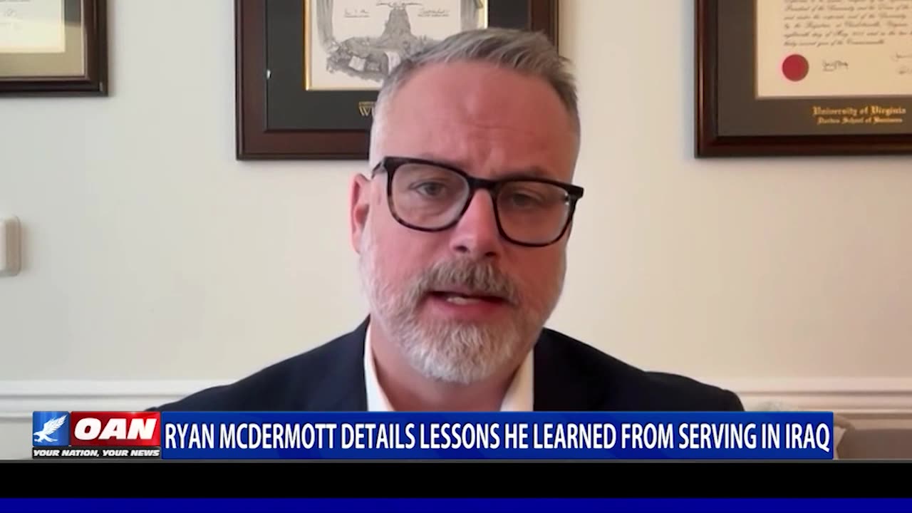 Ryan McDermott details lessons he learned from serving in Iraq