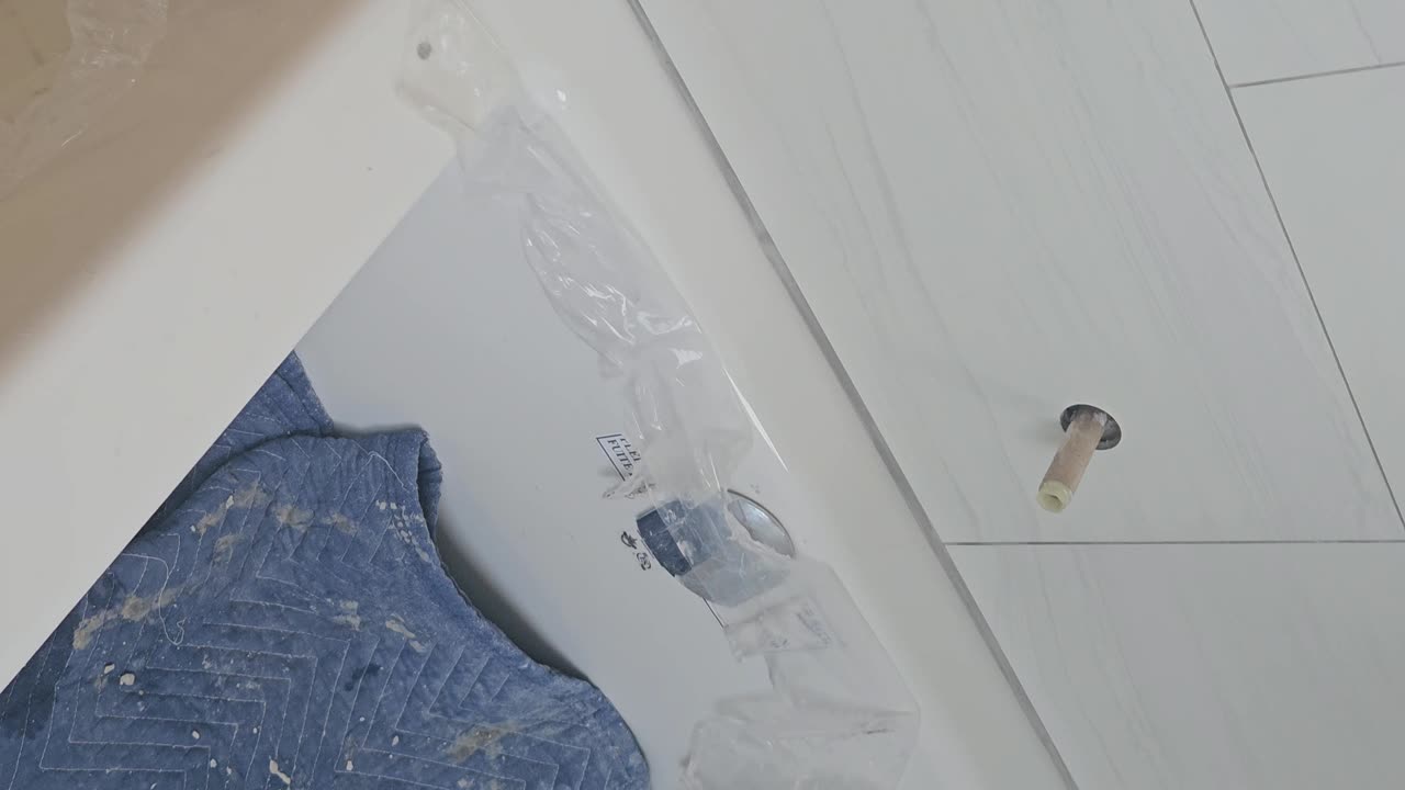 Small washroom reno part 3