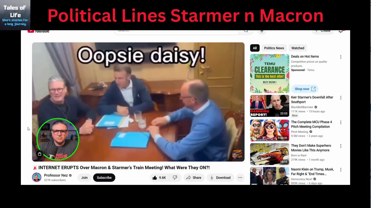 Political Lines Starmer n Macron