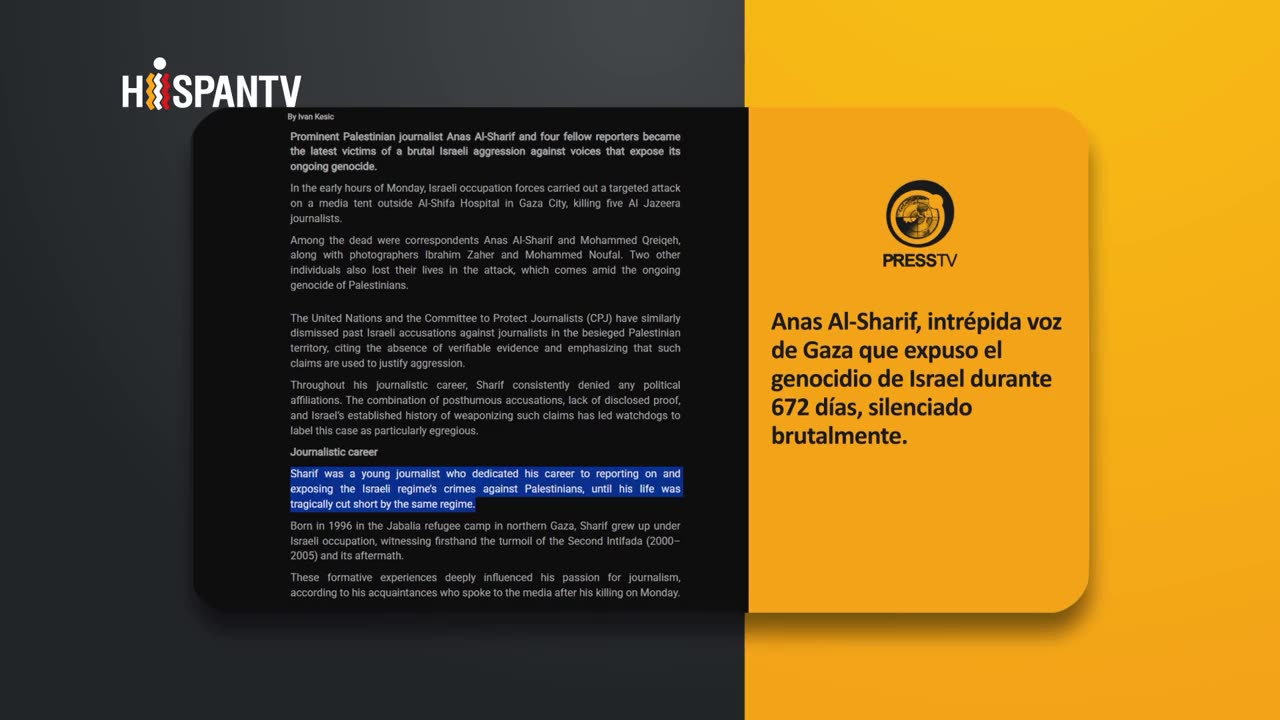 Gaza: matar al mensajero | PoliMedios