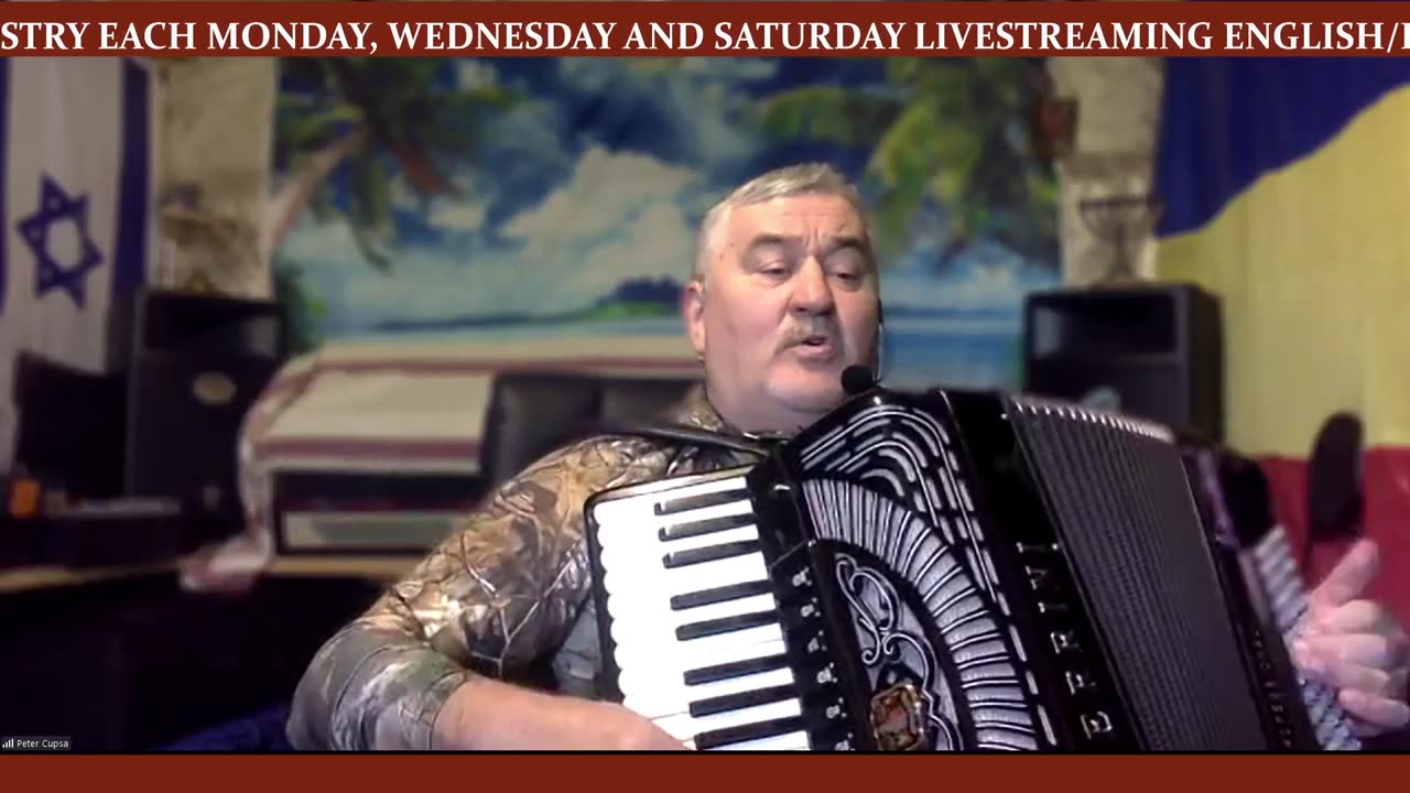 PETER CUPSA -ISUSE PRIETEN DRAG ÎN ORICE VREME- #caleacătrerai #like #acordeon #singer #worshipmusic