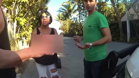 Man Terrorizes Lady Eating Her Dinner, Gets Karma