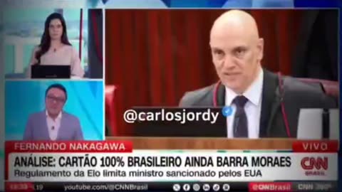 Nem o cartão de crédito de bandeira brasileira aceita Moraes