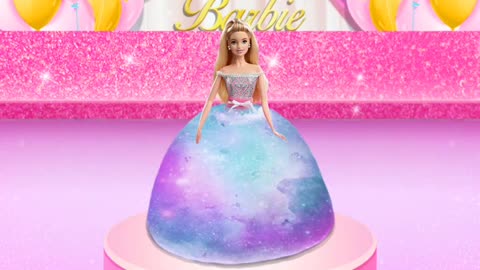 👗🎂Doll Cake Recipe | Unicorn Bakery Chef