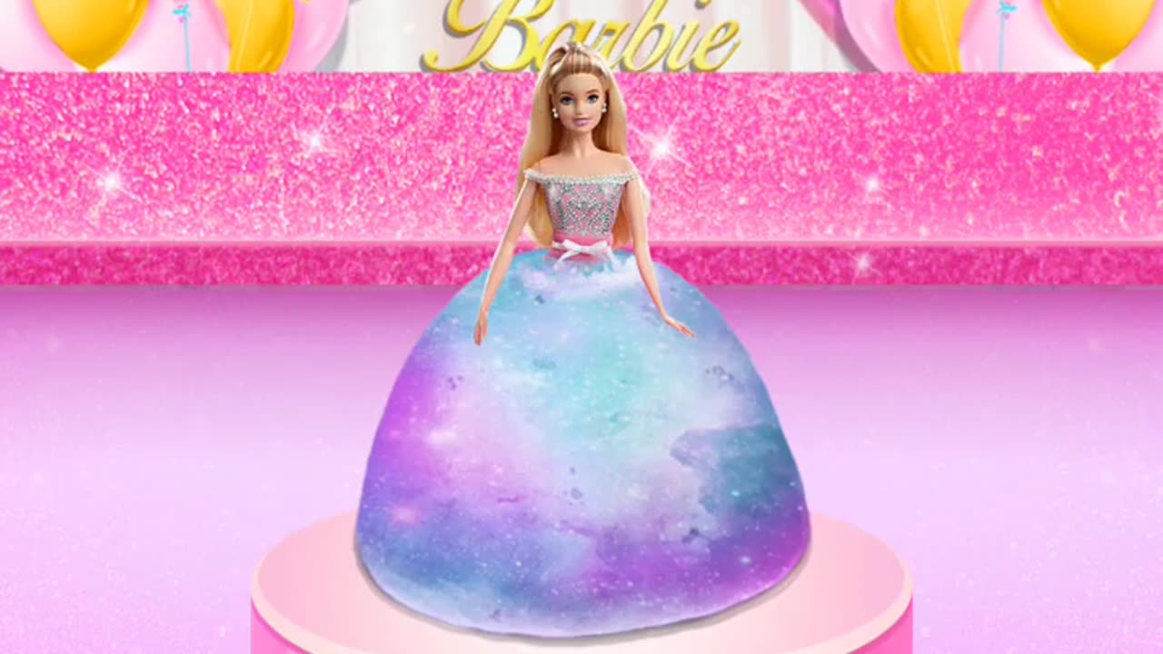 👗🎂Doll Cake Recipe | Unicorn Bakery Chef