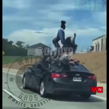risking their lives to twerk on a moving vehicle