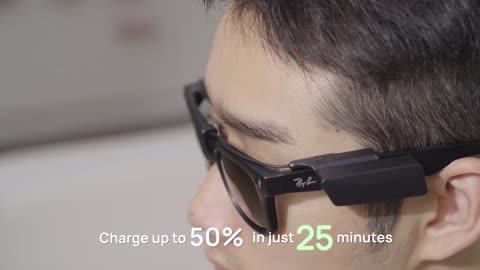 Transnovo: 1st Snap-On Portable Charger for Ray-Ban Glasses
