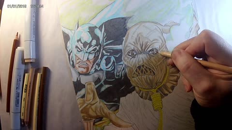 Batman Fight Night Scarecrow