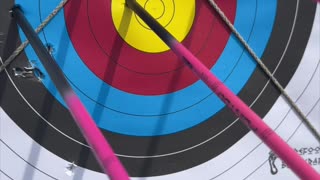 🏹 Slow Motion Archery – Arrow to the Bullseye 🌿🔥