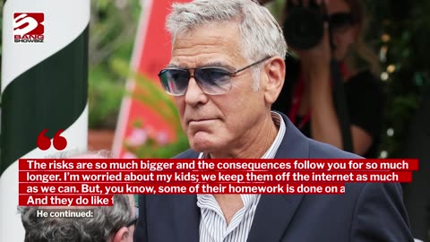 George Clooney is deeply worried about his children being exposed to social media