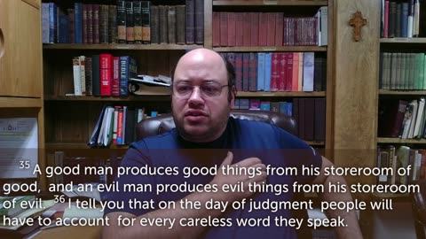 Morning Focus - Matthew 12:33-37