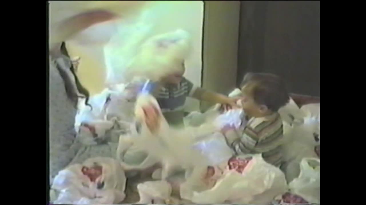 Kids Play With Bags