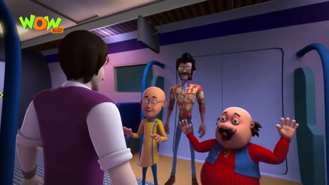 Motu Patlu New Episodes 2021 _ The Ghost Train In Switzerland _ Funny Stories