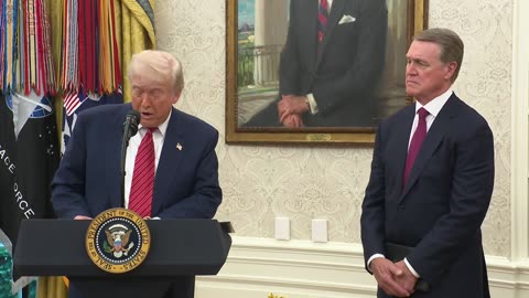 President Trump Participates in the Swearing-In of the US Ambassador to China, May 7, 2025