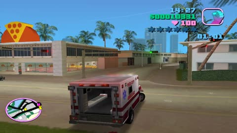 GTA Vice City - PARAMEDIC MISSION Level 5 through 8 FAILED due to the game glitch PATIENT stuck!