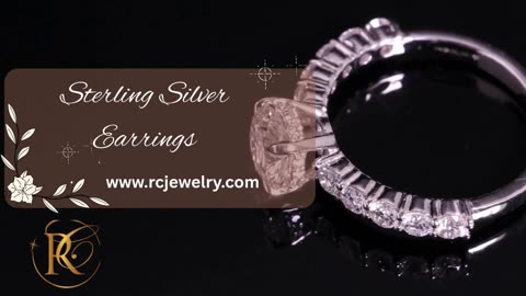 Elegant Sterling Silver Earrings Collection - www.rcjewelry.com