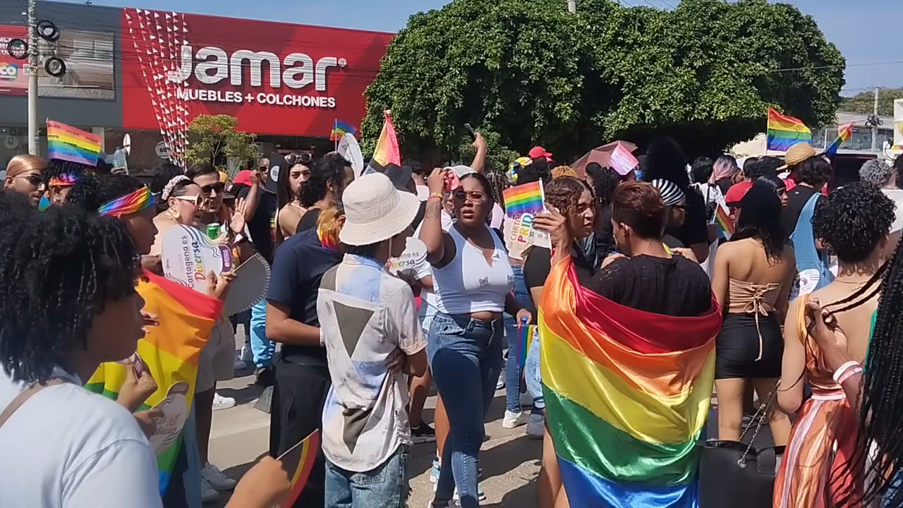 Marcha gay en Cartagena