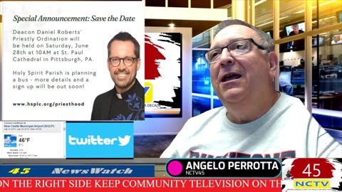 NCTV45 NEWSWATCH MORNING SAT JUNE 21 2025 WITH ANGELO PERROTTA