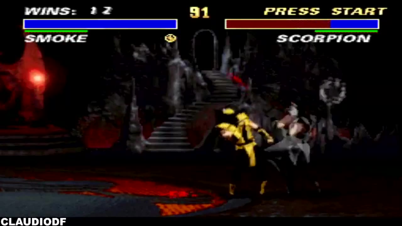Ultimate Mortal Kombat 3 - Smoke - SNES