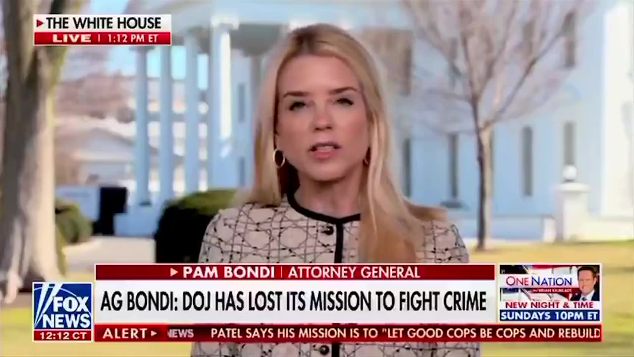 Pam Bondi said the Epstein client list was on her desk to review for release just a few months ago