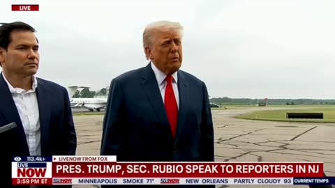 PRESIDENT TRUMP Speak to Reporters on LA Protests, Riots, Protesters Spitting At Law Enforcement