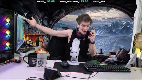 Not sure if it's smart to talk details of your divorce on a live stream... (4) (Alex B)