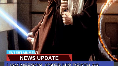 Liam Neeson Jokes His Death as Quigon Jinn in Th
