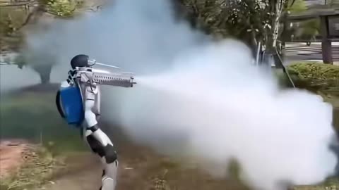 No CG: Real Robot Spraying Test – How far will it evolve?