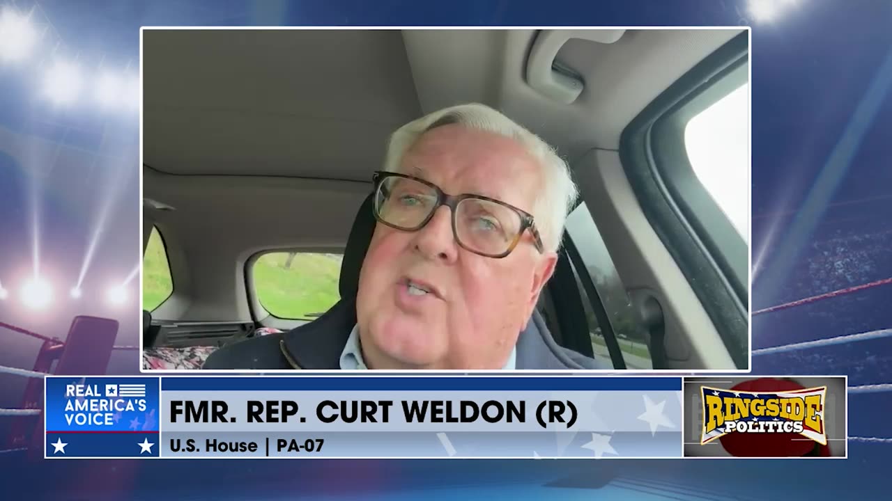 INTERVIEW TEASE WITH FMR. REP. WELDON