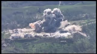 Massive FAB Hit on a Ukrainian Position in the Gornal Monestary