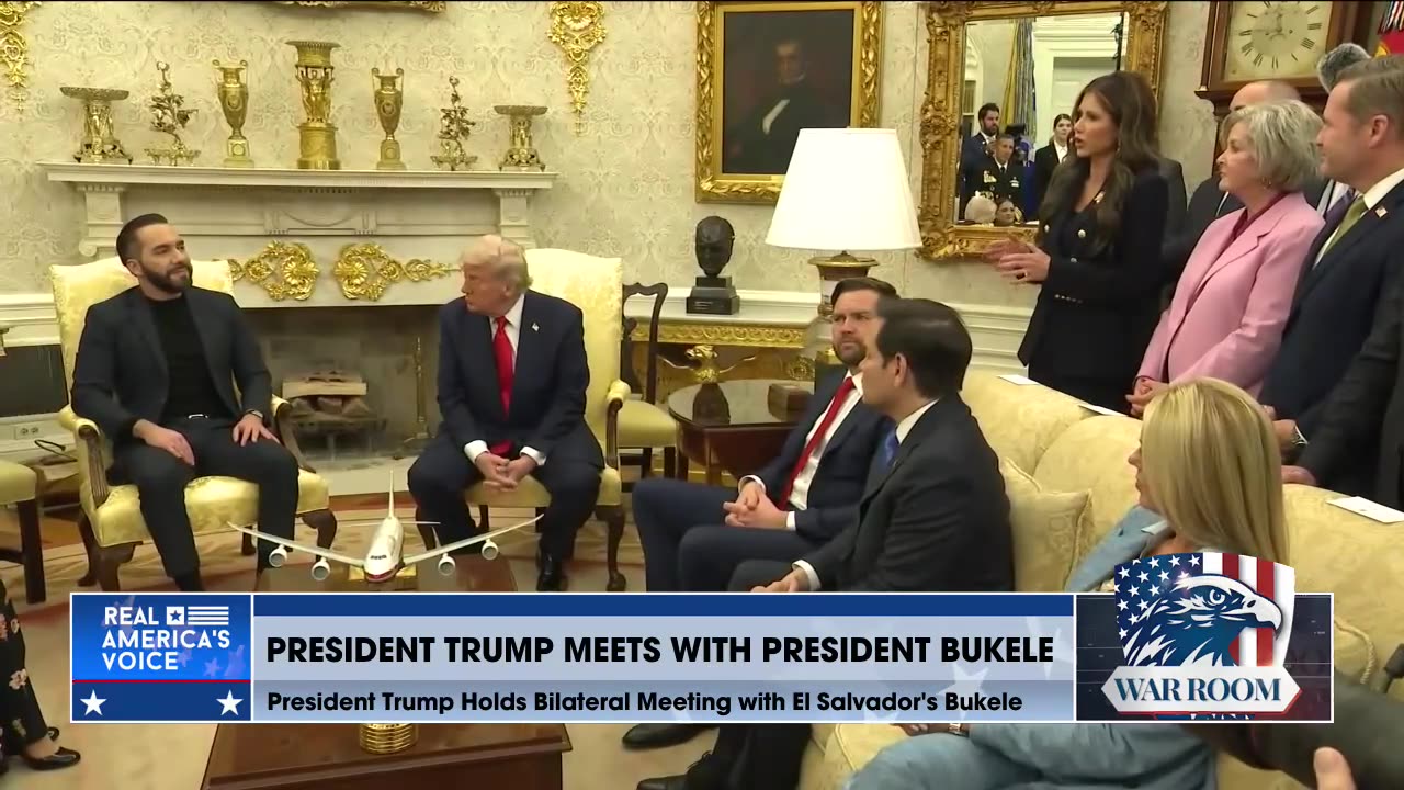 WHITE HOUSE: President Trump Meets With President Bukele Of El Salvador