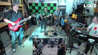 LIVE AT LOU'S Rock and Roll Jam Band