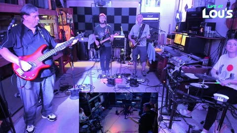 LIVE AT LOU'S Rock and Roll Jam Band