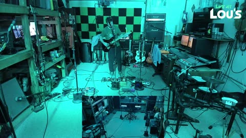 LIVE AT LOU'S Rock and Roll Jam Band