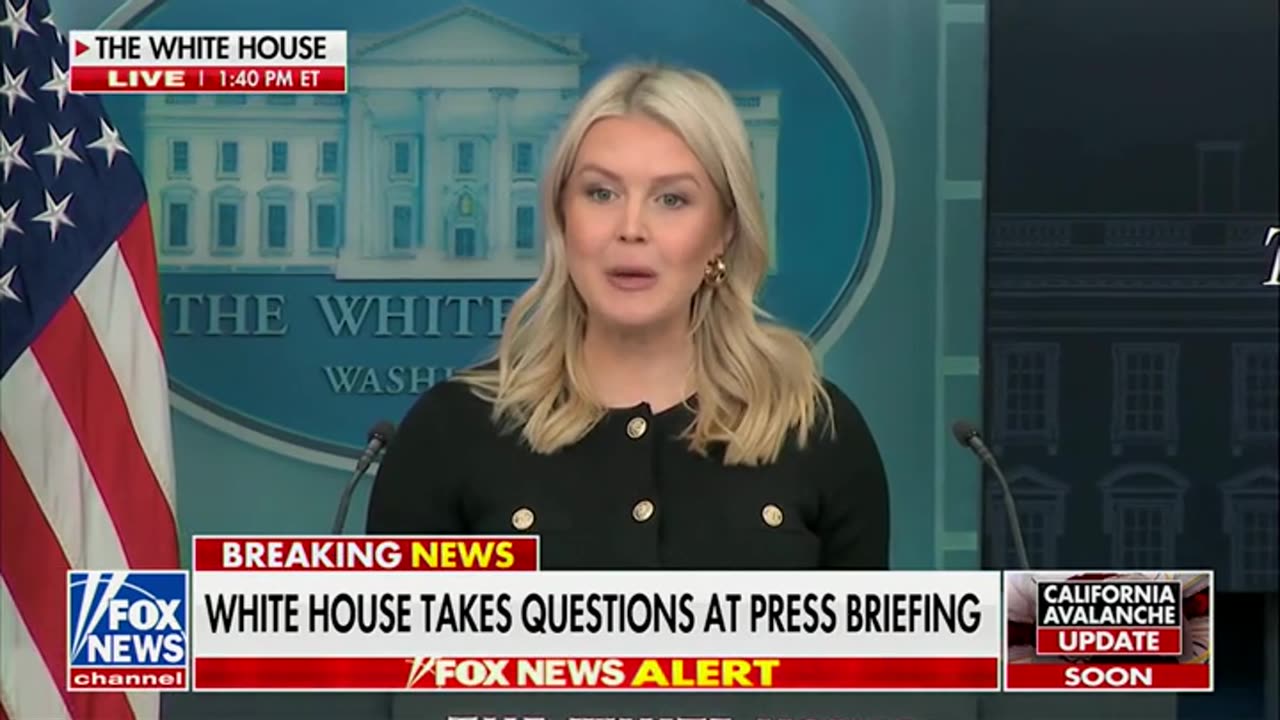 Karoline Leavitt Flabbergasted When Reporter Asks Her For Examples Of Trump Being Called Racist