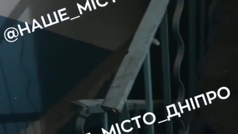 😔 Shocking footage from a destroyed high-rise building in Dnipro
