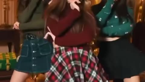 Three beautiful girl viral dance video 115