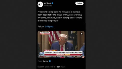 Trump Wants To Keep Illegal Invader Foreign Labor vs White Nationalism