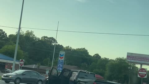 Accident on the blvd