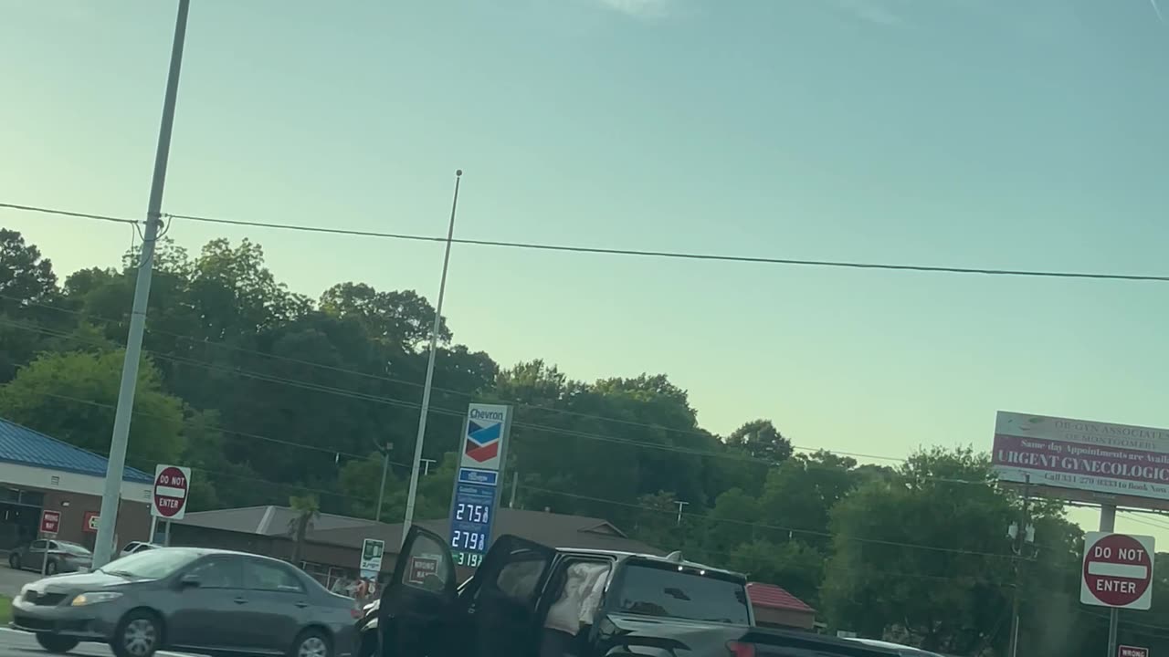 Accident on the blvd