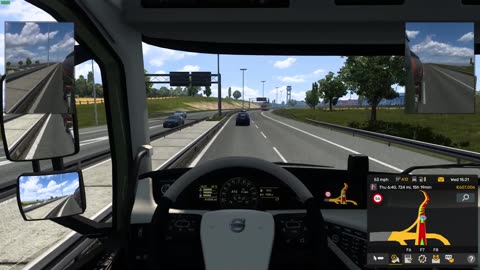Euro Truck Simulator 2 casual drive with music