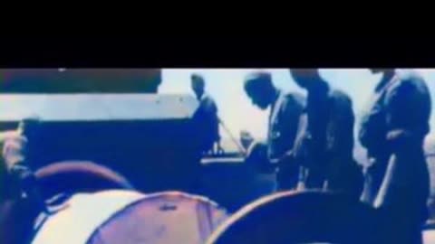 Schwerer Gustav 80cm Railway Gun Siege of Sevastopol 1942 #WWIIColourised