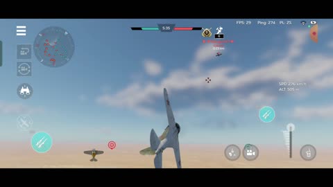 8 kills with Russian Tier 1 panes - I-15-WR , I-16 type 5 - War Thunder Mobile gameplay