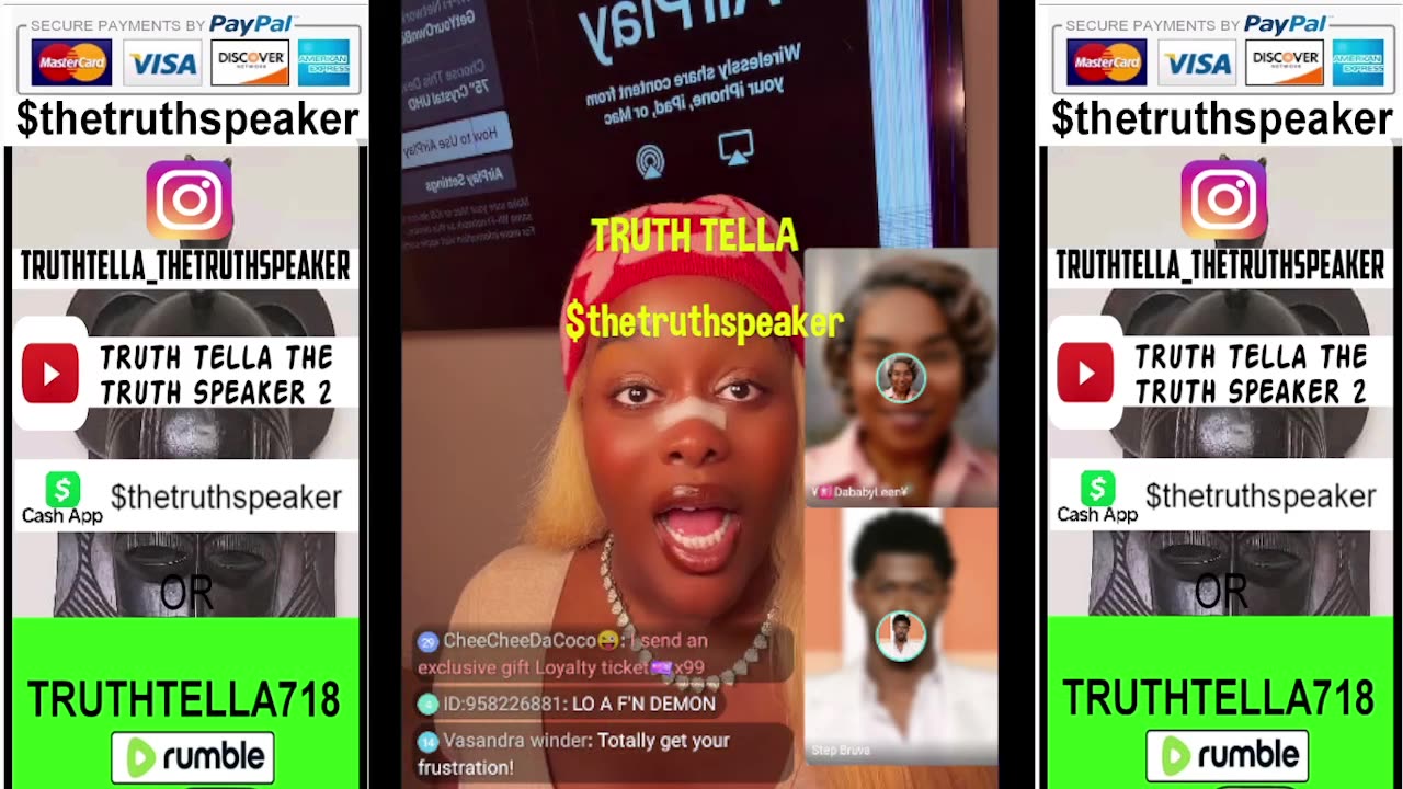 MADAM LO LIVE WHILE GOSSIP GURLS WAS LIVE TALKING ABOUT HER & SAVANNA