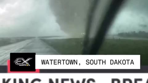 Massive tornado strikes Watertown, South Dakota.