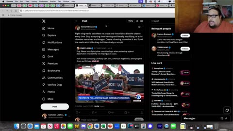 LA ICE Protests Explode Marines Going In | The Cameron Journal Newshour