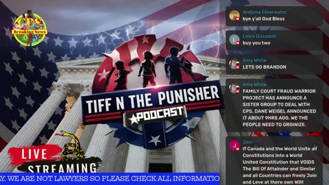 Tiff n the Punisher fighting cps one amendment at a time